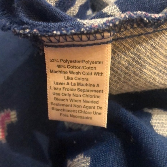 Kimchi Blue Floral Abstract Kimono Jacket Medium Dolman Sleeve Boho Chic - Picture 6 of 7